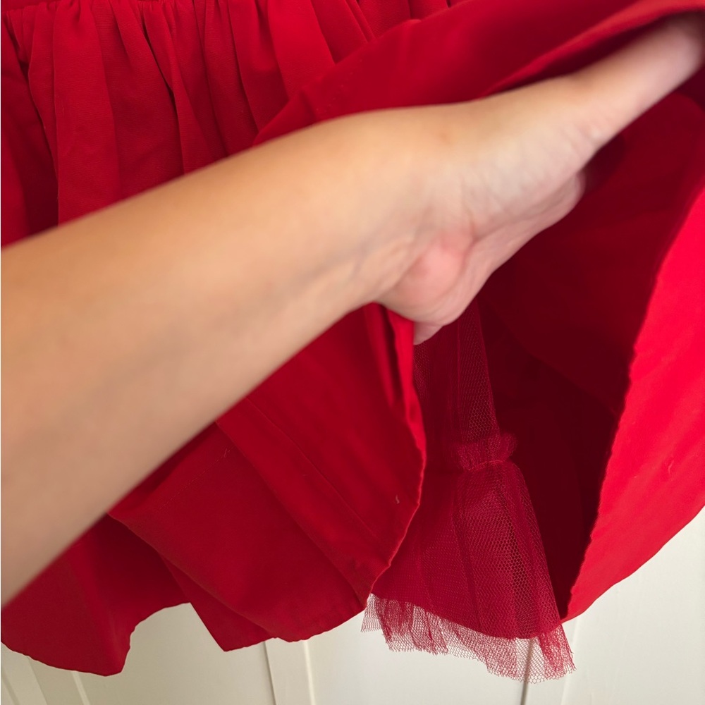 STAUD Poinsettia Landscape Mini Dress - Picture 5 of 6